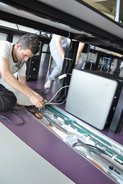 Installation d'une salle